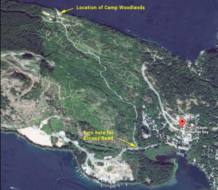 Camp Woodlands, Lake Cowichan BC
